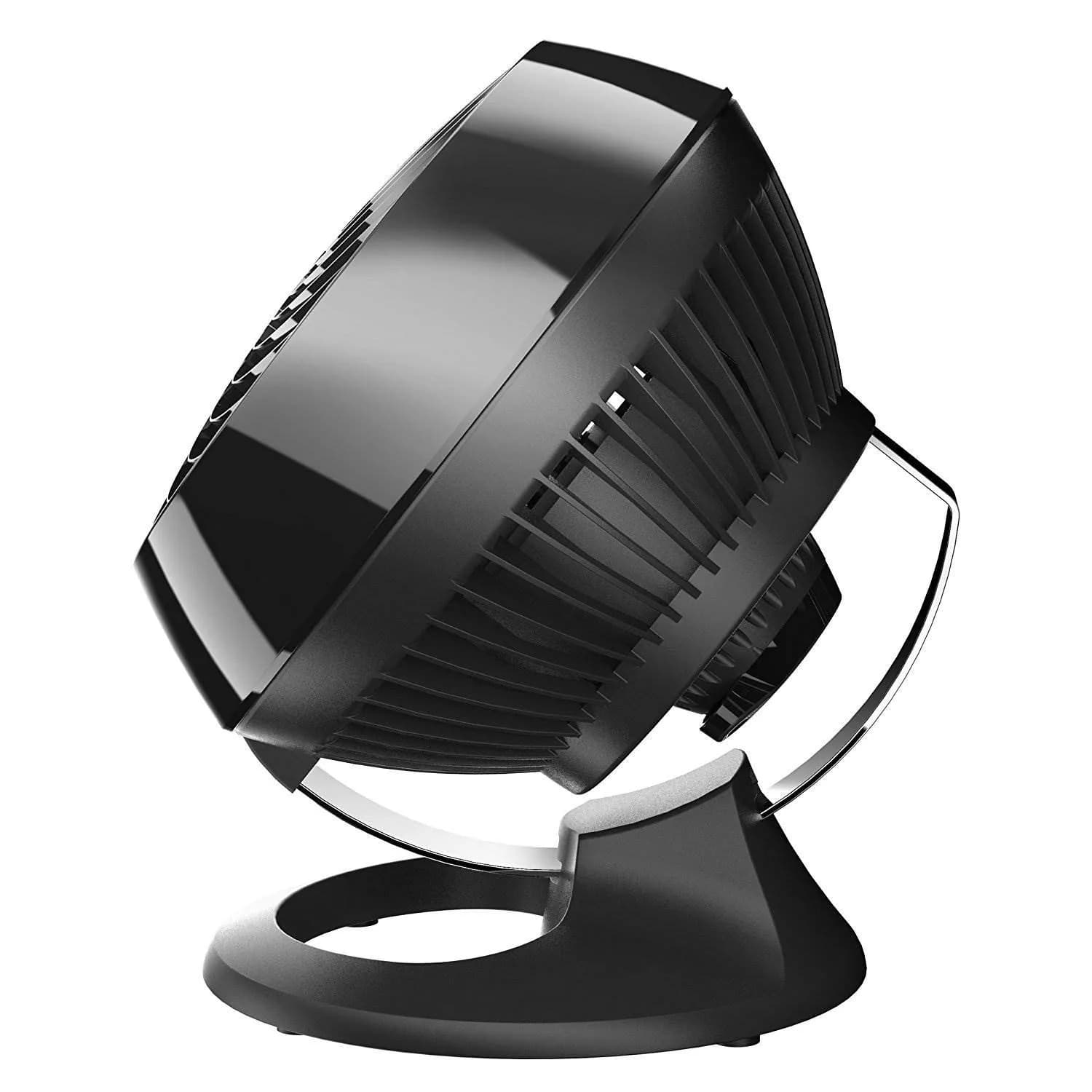 Vornado 460 Small Desk Fan with 3 Speed Settings, Adjustable Tilt Chrome Glide Bar, for Bedroom, Office, Home, Air Circulation up to 70 Feet, Quiet Table Fan, Black thumbnail 4