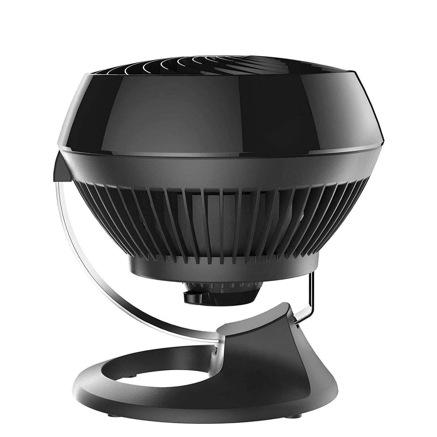 Vornado 460 Small Desk Fan with 3 Speed Settings, Adjustable Tilt Chrome Glide Bar, for Bedroom, Office, Home, Air Circulation up to 70 Feet, Quiet Table Fan, Black thumbnail 2