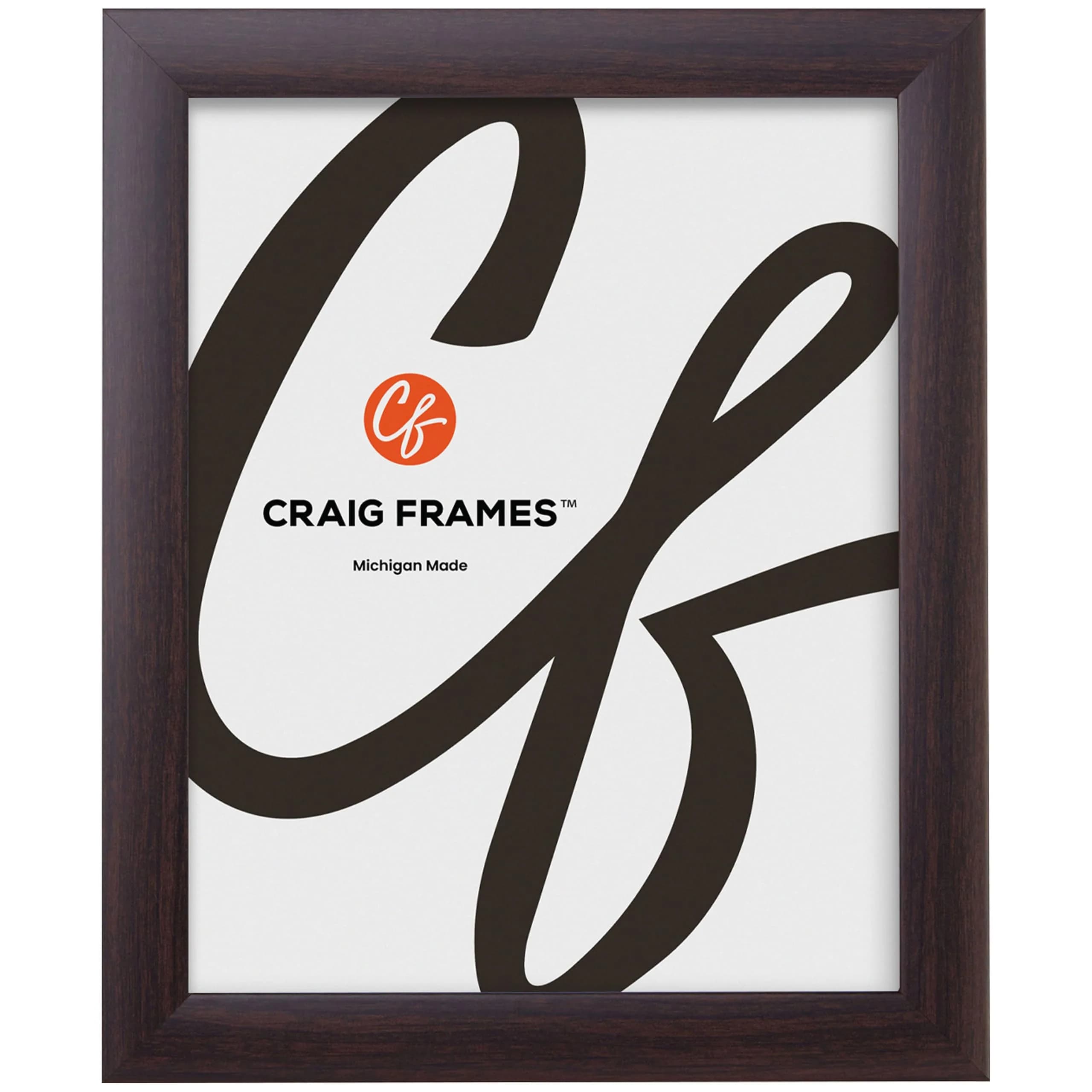 Craig Frames 5x7 Brazilian Walnut Picture Frame | Modern Wall Decor for Photos - main product image