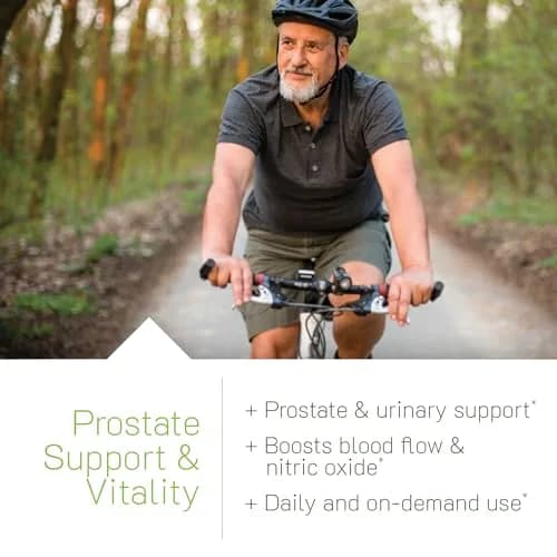Irwin Naturals Prosta-Strong RED with Nitric Oxide Booster | 80 Softgels for Prostate & Blood Flow Support thumbnail 3