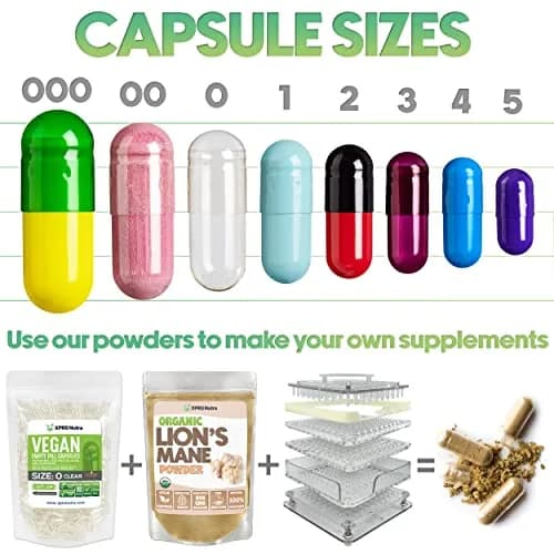 XPRS Nutra Size 3 Empty Capsules 500 Count | Premium Gelatin Pills for DIY Supplements thumbnail 5