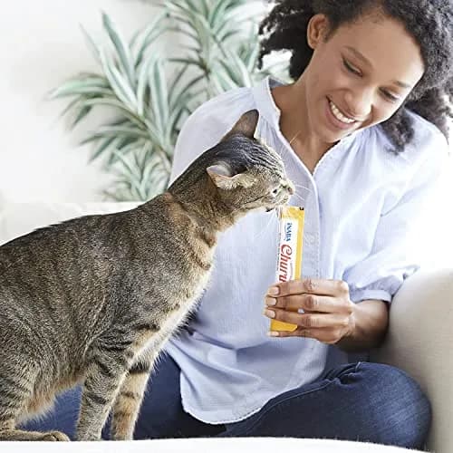 INABA Churu Lickable Creamy Purée Cat Treats 5 Flavor Variety Pack, 40 Tubes (20 oz / 567 g) thumbnail 7
