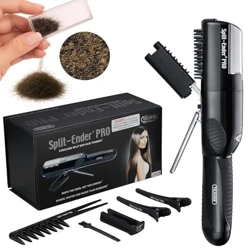 Split-Ender PRO Hair Trimmer - Cordless Professional Hair Tool for Damaged & Frizzy Hair | Black thumbnail 1
