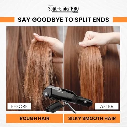 Split-Ender PRO Hair Trimmer - Cordless Professional Hair Tool for Damaged & Frizzy Hair | Black thumbnail 7