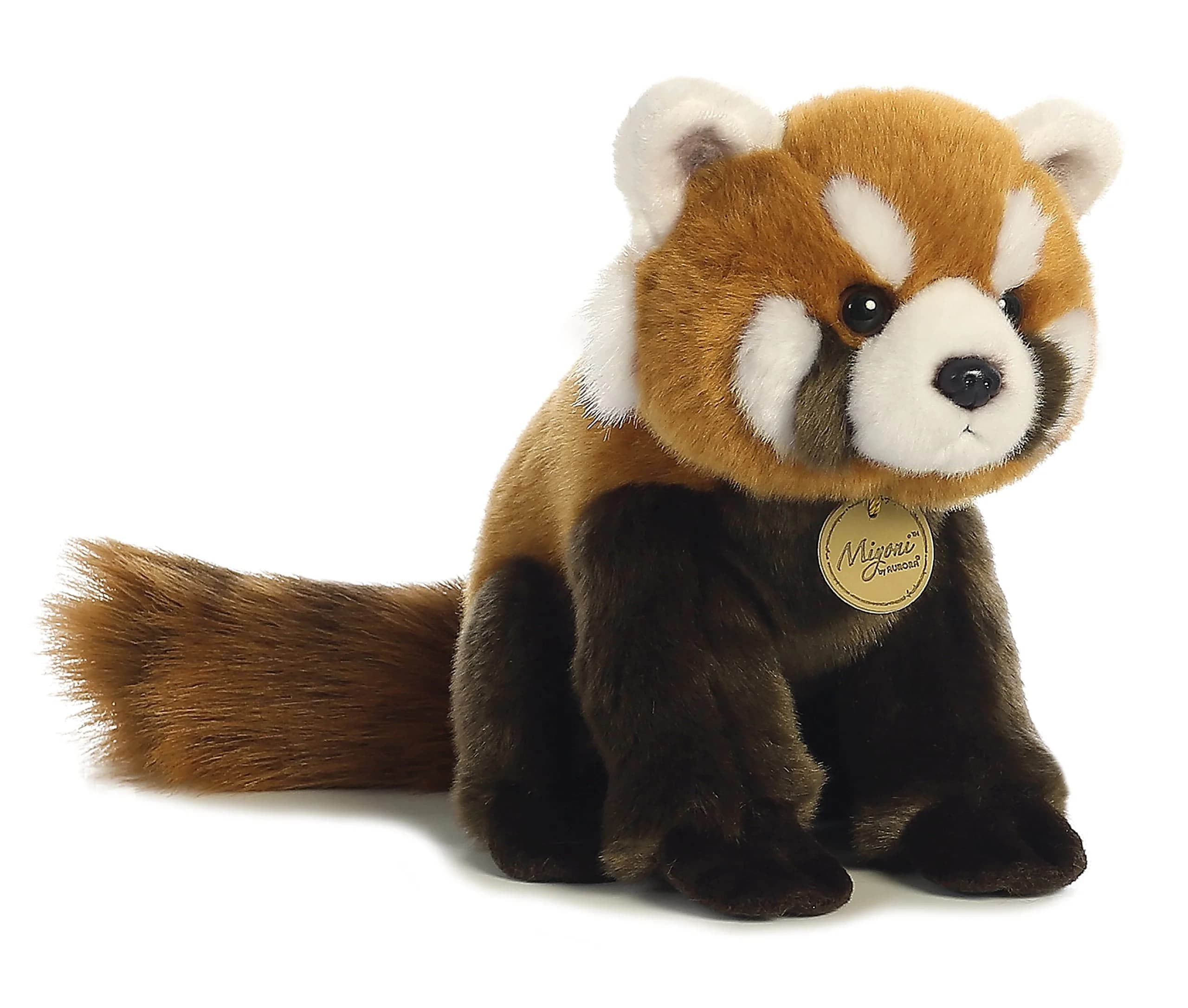 Aurora Miyoni 9" Red Panda Plush Toy | Realistic Stuffed Animal for Kids & Collectors - main product image