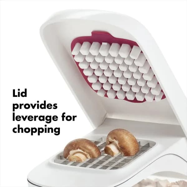 OXO Good Grips Vegetable and Onion Chopper with Easy Pour Opening, 1L (1.06 Qt) | Manual Kitchen Tool for Onions, Vegetables, and Fruits thumbnail 5