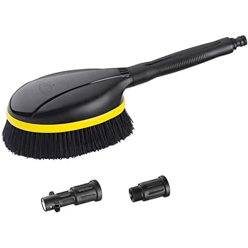 Kärcher Rotating Wash Brush for Pressure Washers up to 4000 PSI | Automatic Soap Dispensing, Universal Compatibility, Black thumbnail 1