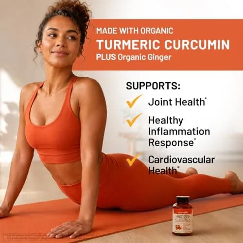NatureWise Turmeric Curcumin 2250mg Supplement with BioPerine, 90 Capsules | Supports Joint & Wellness thumbnail 2