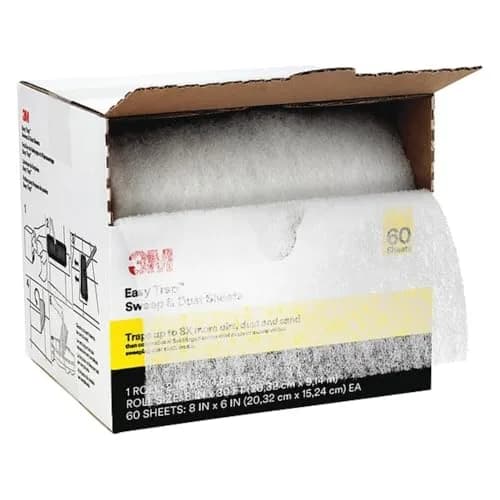 3M Easy Trap Sweep and Dust Sheets 500 Sheets (2 Rolls of 250) | Traps 8x More Dirt, Dust, Sand, Hair thumbnail 1