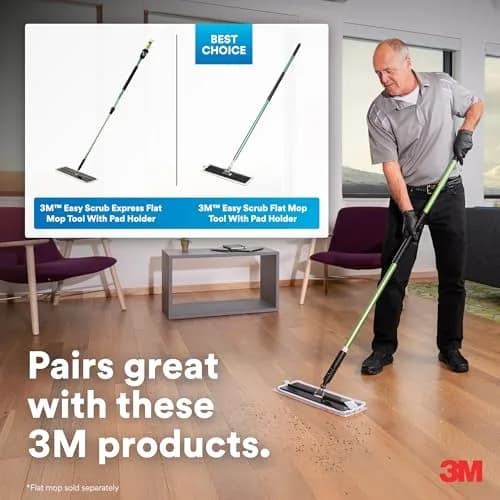 3M Easy Trap Sweep and Dust Sheets Roll 60 Sheets (15.24cm x 15.24cm) | Traps 8X More Dirt thumbnail 8