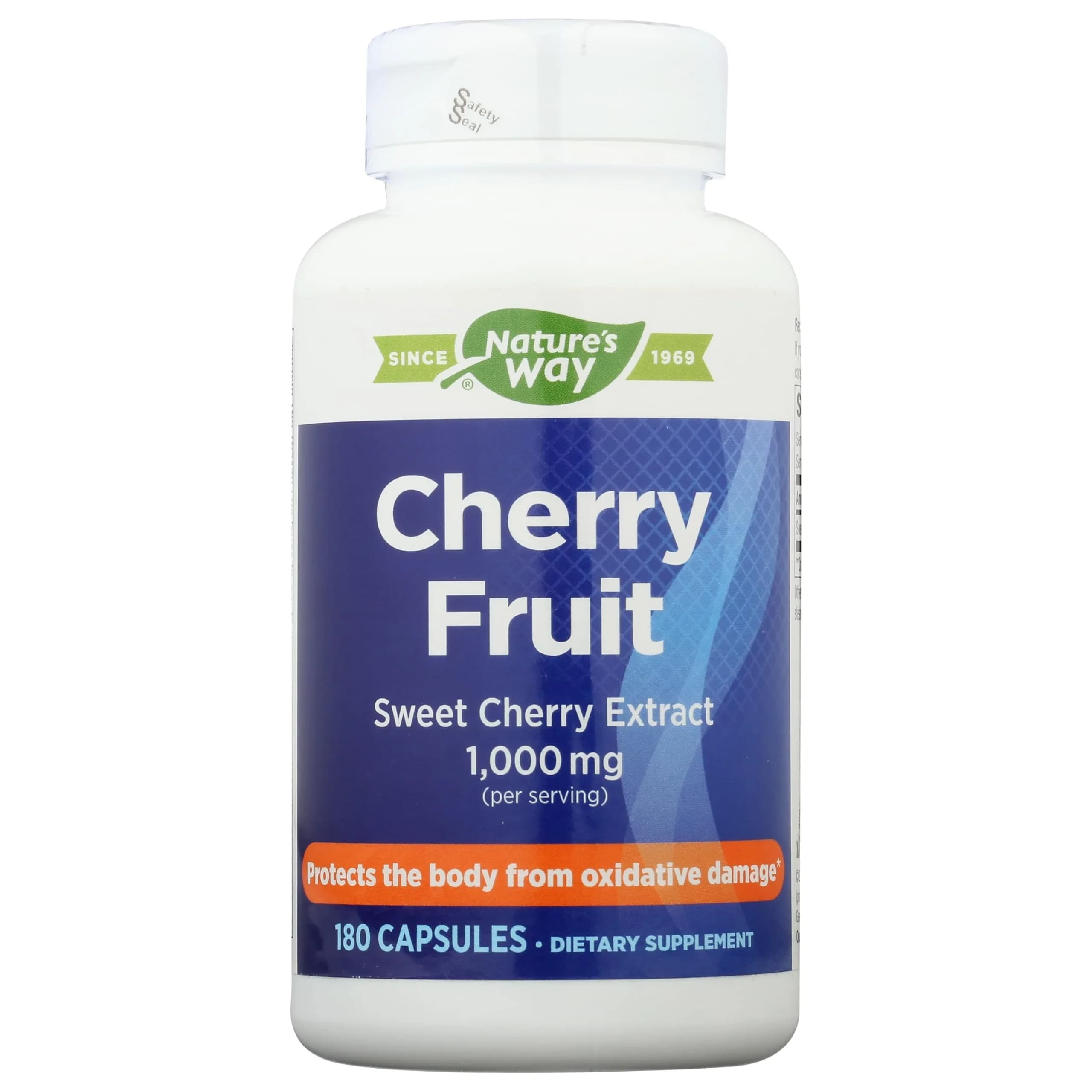 Nature's Way Sweet Cherry Extract 1000 mg 180 ct Capsules | Supports Antioxidant Pathways — Capsule
