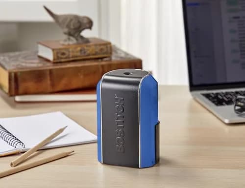 Bostitch Office Vertical Electric Pencil Sharpener, Powerful Stall-Free Motor, Prevents Over-Sharpening, Blue (EPS5V-Blue) | 7-Year Limited Warranty thumbnail 2