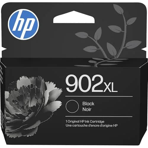 HP 902XL Black High-Yield Ink Cartridge | 750 Pages | Works with OfficeJet Pro 6968, 6978 thumbnail 1
