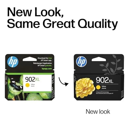 HP 902XL Yellow High-Yield Ink Cartridge | 750 Pages | Pigment Ink thumbnail 3