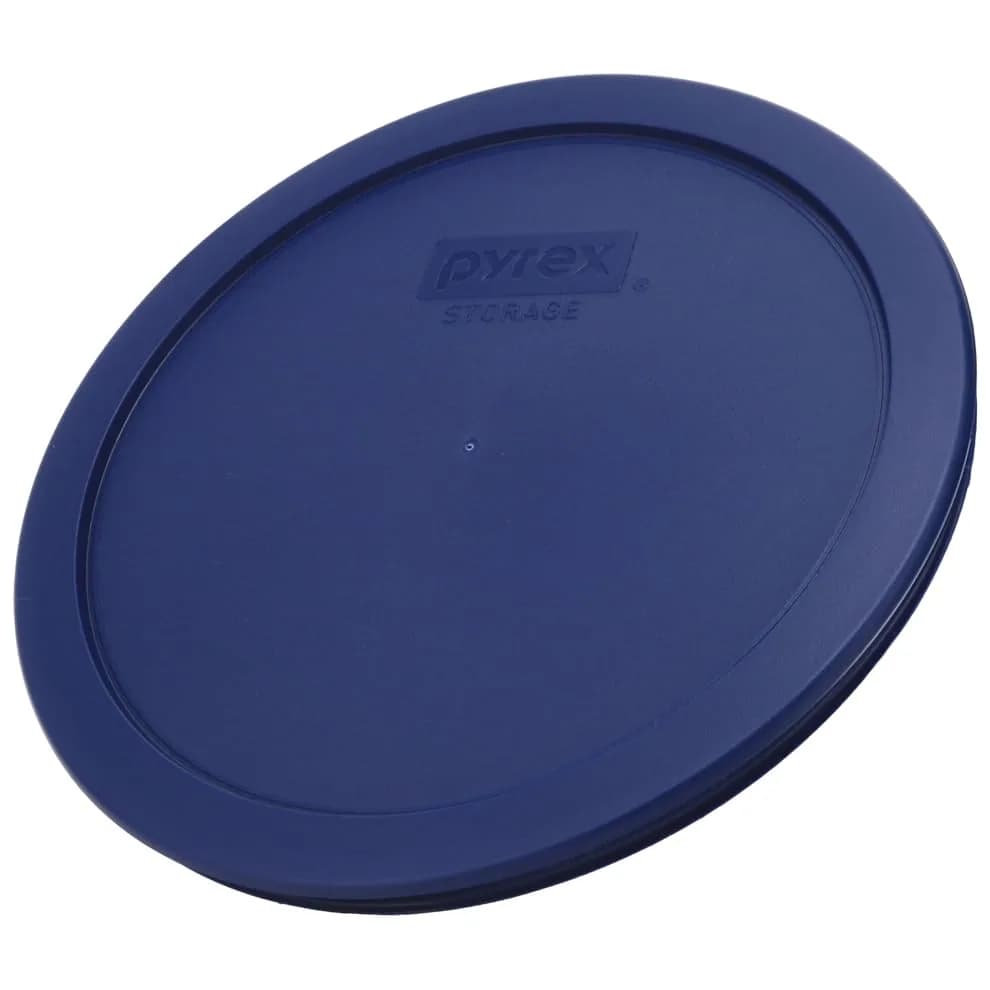 Pyrex 7402-PC Blue Food Storage Lid 6/7-Cup (8-Pack) | BPA-Free Plastic Containers for Kitchen Storage thumbnail 4