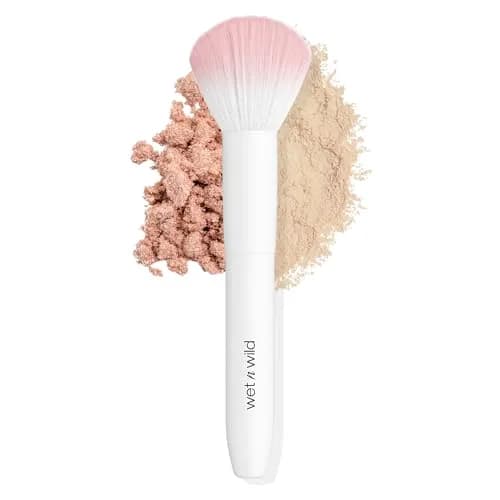 wet n wild Powder Brush - Ultra-Plush Synthetic Bristles for Flawless Application thumbnail 1