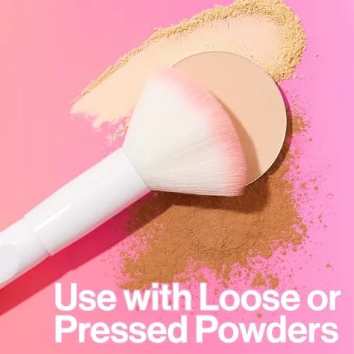 wet n wild Powder Brush - Ultra-Plush Synthetic Bristles for Flawless Application thumbnail 2