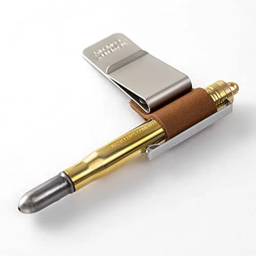 Midori Traveler's Notebook Pen Holder M Camel | Fits Pens Up to 12mm Diameter thumbnail 4