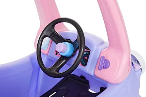 Little Tikes Fairy Cozy Coupe Large | Fairy Princess Ride-On Toy with Push Handle thumbnail 3