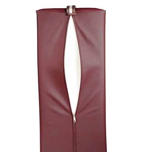 Master Massage Semi-Round Bolster, Burgundy Red | 6 Inch Support Cushion for Spa & Salon thumbnail 3