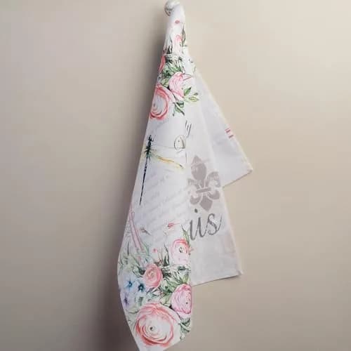 Maison d' Hermine Kitchen Towels Set of 2 | 100% Cotton, 27.50" x 20" | European Design thumbnail 8