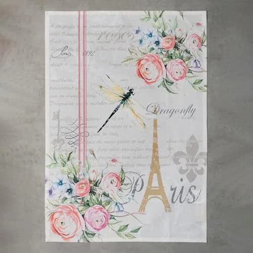Maison d' Hermine Kitchen Towels Set of 2 | 100% Cotton, 27.50" x 20" | European Design thumbnail 9