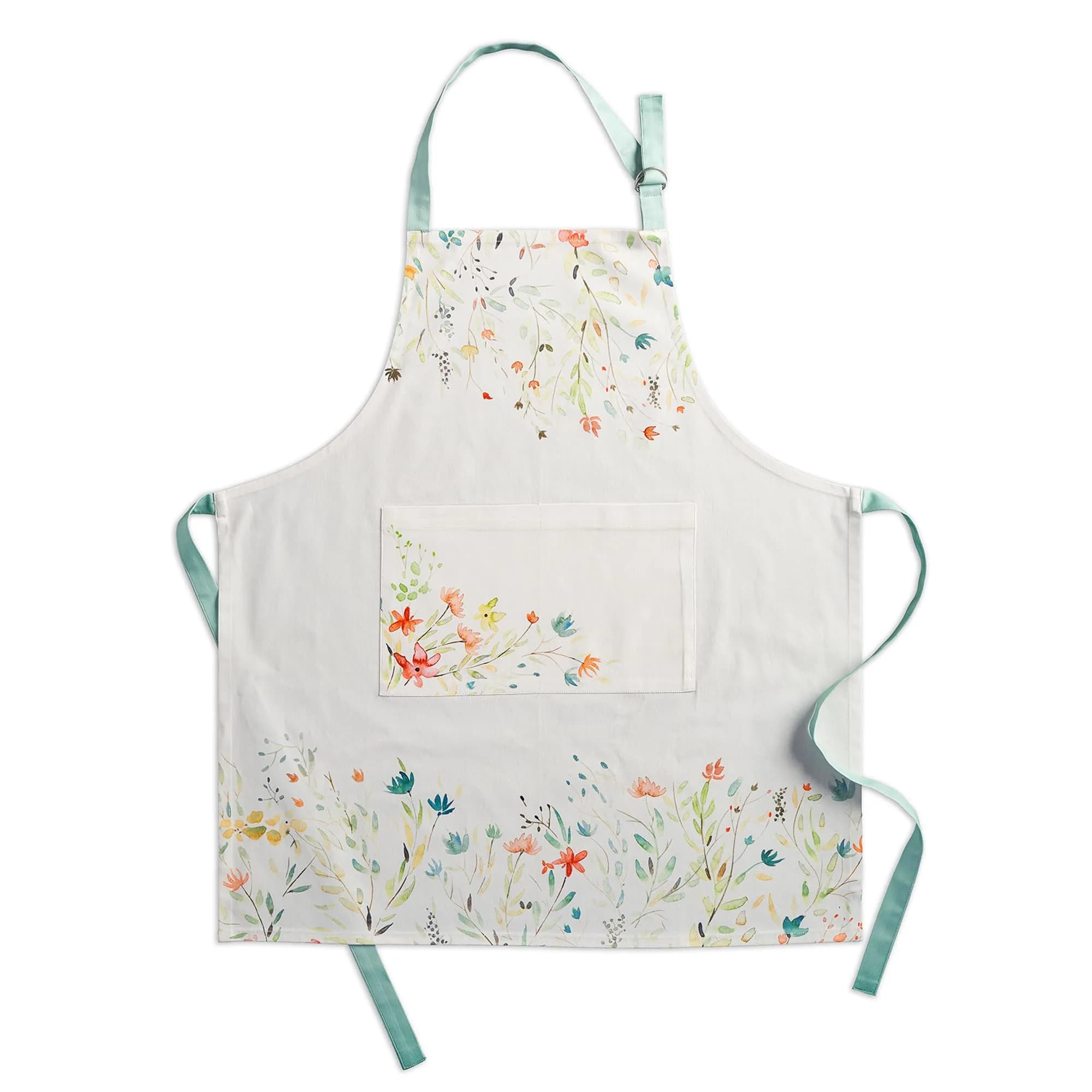 Maison d' Hermine Aprons for women with Pocket 100% Cotton | Stylish European Motifs, Full Coverage - main product image