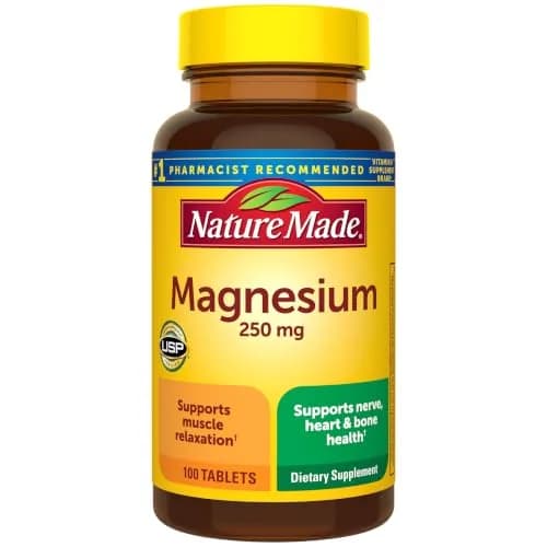 Nature Made Magnesium Oxide 250 mg Tablets 100 Count thumbnail 1