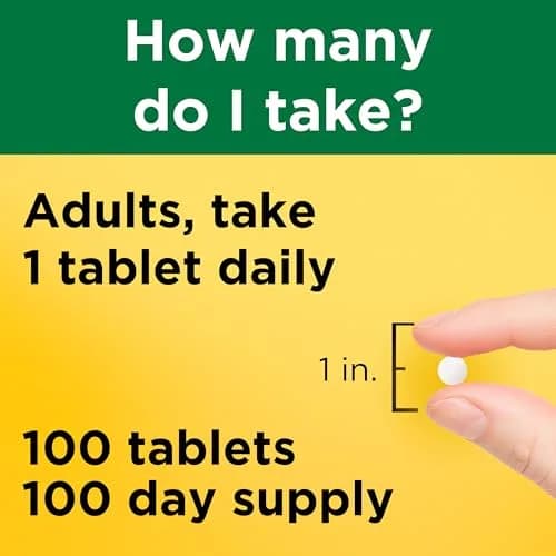 Nature Made Magnesium Oxide 250 mg Tablets 100 Count thumbnail 5