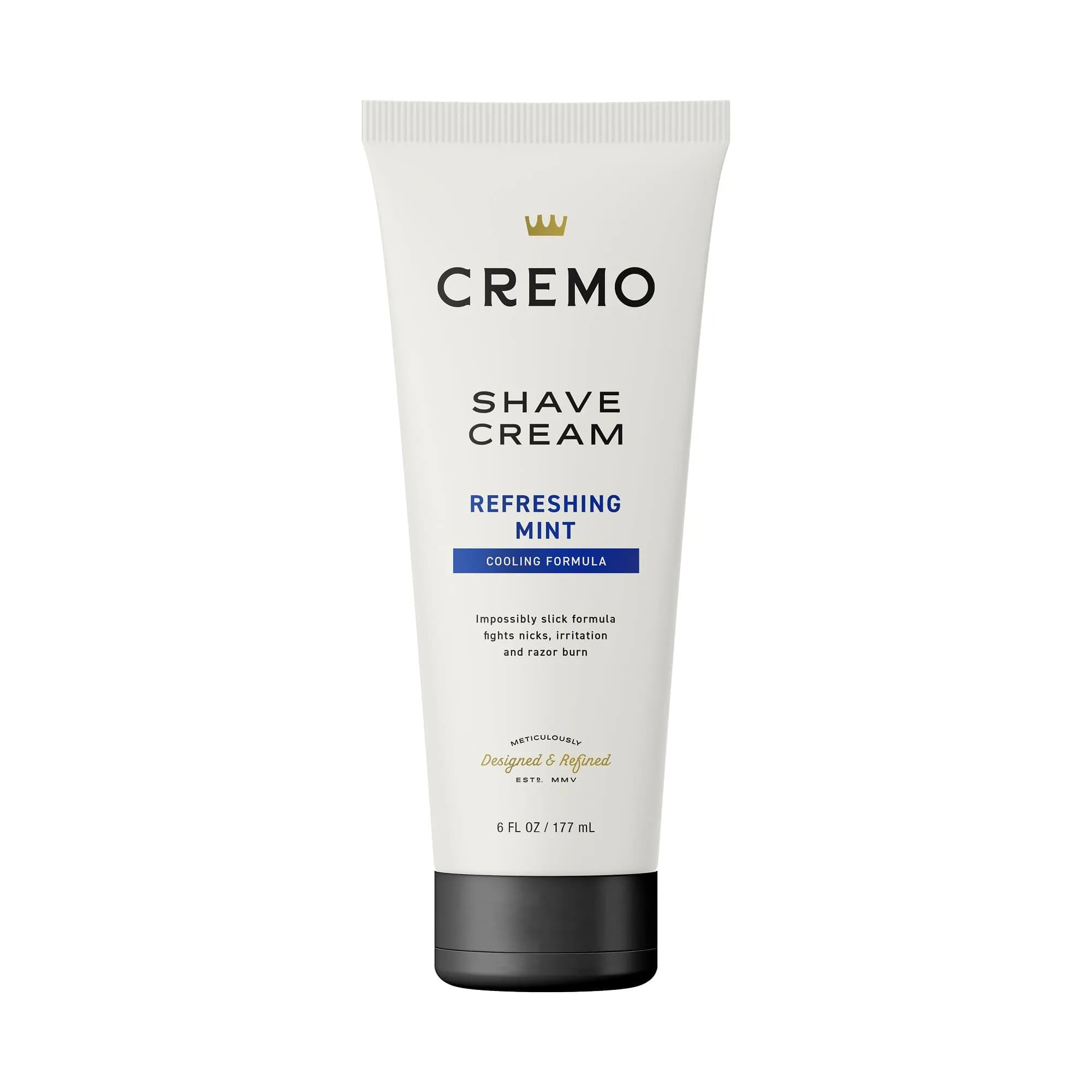 Cremo Cooling Shaving Cream for Men, 177ml (6 Fl Oz) | Slick Formula for Barber-Grade Shave - main product image