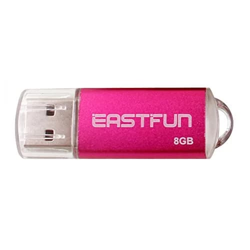 EASTFUN 5Pcs 8GB USB Flash Drive | USB 2.0 Memory Stick with Metal Casing (5 Pack, 8GB Each) thumbnail 4