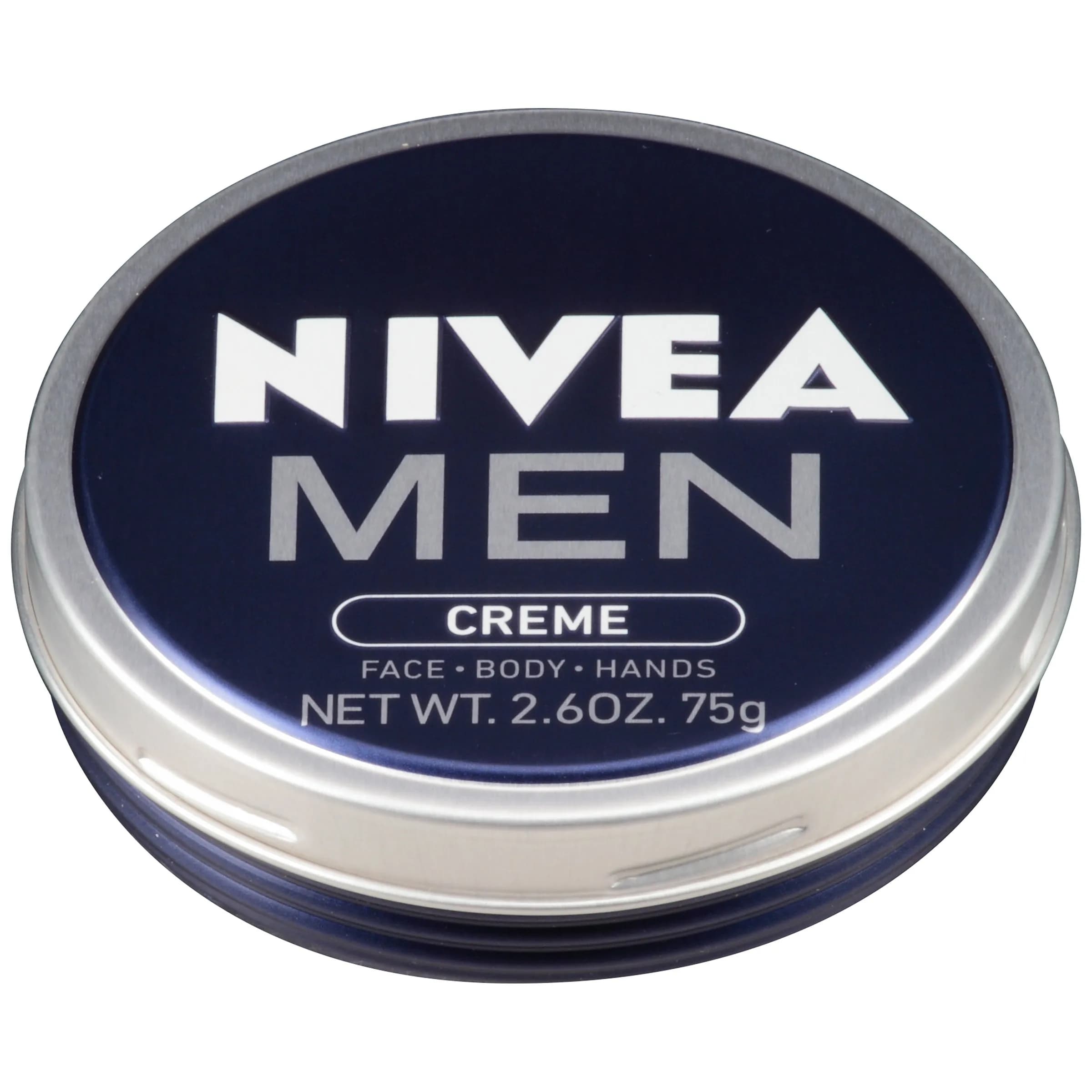 NIVEA MEN Creme Face Hand and Body Lotion 156ml (5.3 oz) | Vitamin E Enriched for Dry Skin — 2.6 Ounce