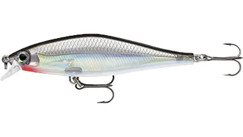 Rapala Shadow Rap Shad Lure 3.5-Inch 0.3oz Silver | Fish Hook for Freshwater & Saltwater thumbnail 1