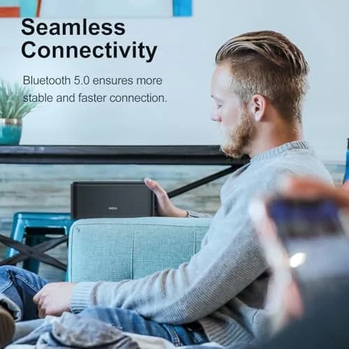 DOSS SoundBox Touch Wireless Bluetooth Speaker-12W HD Sound with Rich Bass | Portable, Water-Resistant & Long Playtime thumbnail 6