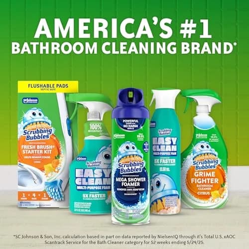 Scrubbing Bubbles Continuous Clean Toilet Drop-Ins 3 Tablets | Septic-Safe Tank Tablets for Stain & Smell Protection thumbnail 10