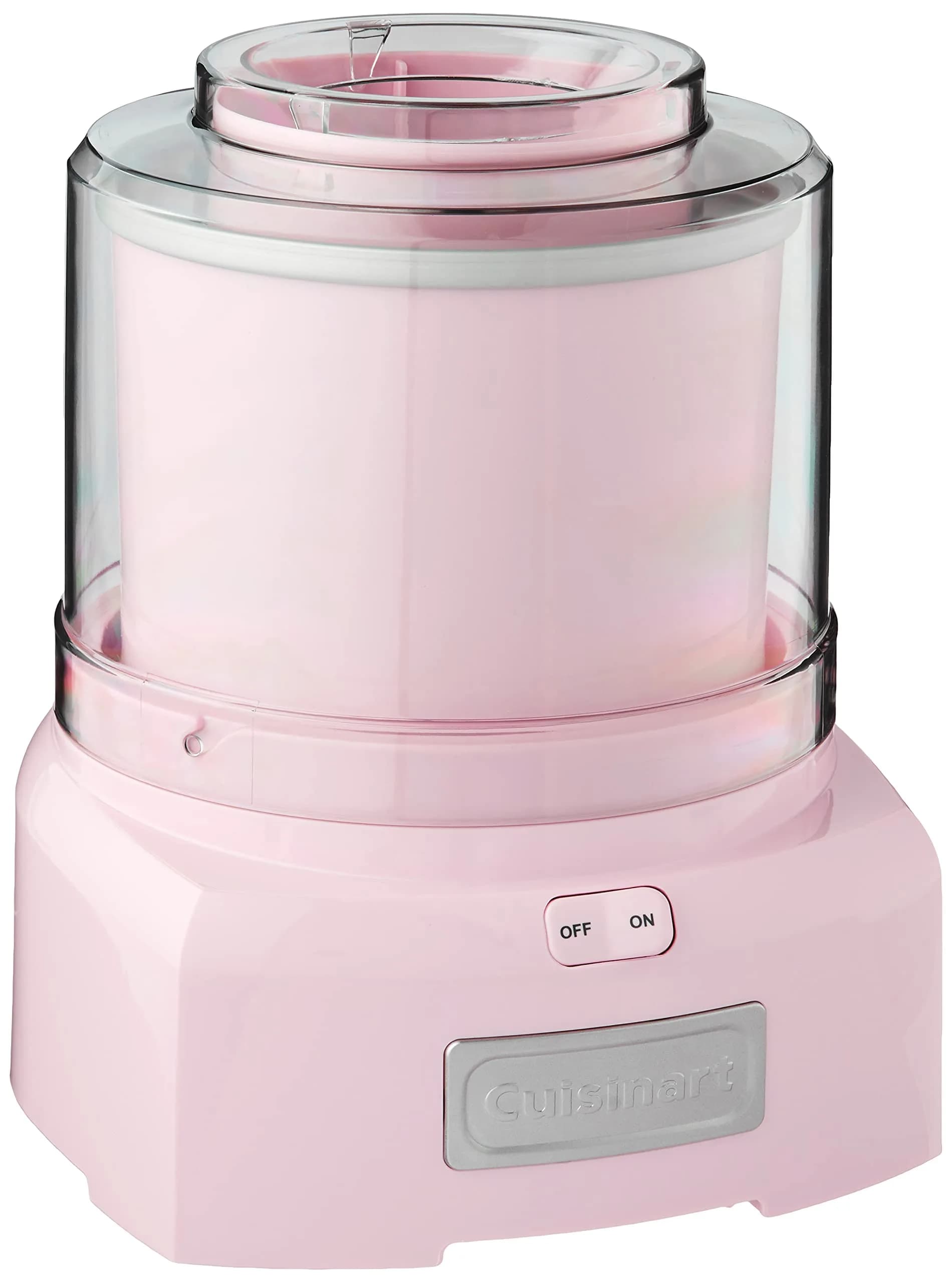 Cuisinart Automatic Frozen Yogurt-Ice Cream & Sorbet Maker 1.5 Quart (1.42 L) Pink | Makes Treats in 20 Minutes - main product image