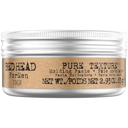 TIGI Bed Head Pure Texture Hair Paste for Men 83ml (2.93 Oz) | Max Hold Styling with Anti-Humidity thumbnail 1