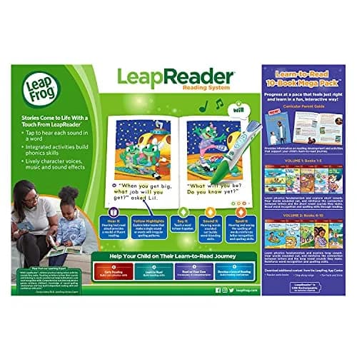 LeapFrog LeapReader System Learn to Read 10 Book Bundle | Interactive Reading & Phonics for Kids 4-6 thumbnail 8