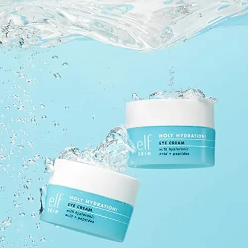 e.l.f. SKIN Holy Hydration! Eye Cream 0.53 Oz | Hydrates & Minimizes Dark Circles, Vegan & Cruelty-Free thumbnail 4