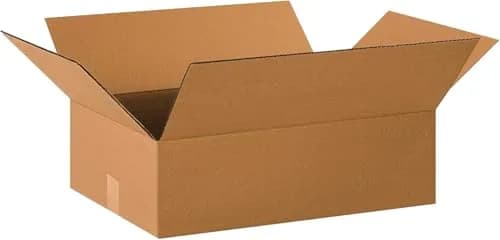 BOX USA 20x14x6" Corrugated Shipping Box | Supports 65 lbs, 25-Pack, Kraft Material, Lightweight, Recyclable thumbnail 4