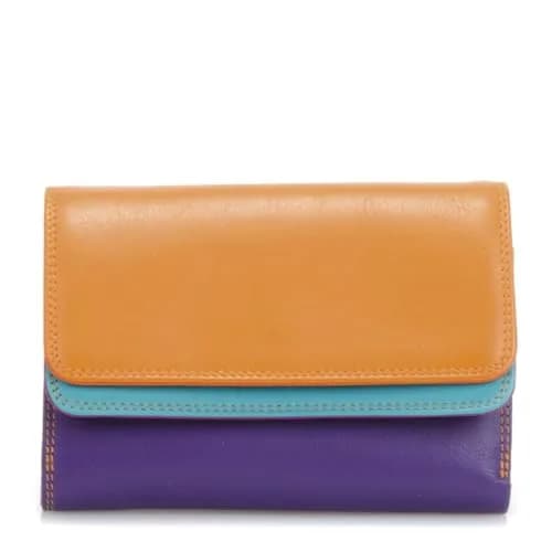 mywalit Double-Flap Wallet Leather Purse | 6 Credit Card Slots | ID Window, Coin Pockets & Pen | Copacabana | Stylish & Compact Accessory for Men & Women | Perfect for Daily Use thumbnail 1