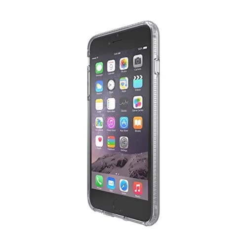 tech21 Impact Clear Case for iPhone 6 Plus/6S Plus – Matte Black | 2mm Slim Fit Drop Protection thumbnail 2