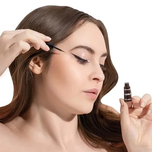 wet n wild MegaLiner Liquid Eyeliner - Black 3.5ml (0.11 Fl Oz) | High-Def Pigment for Defined Eyes thumbnail 4
