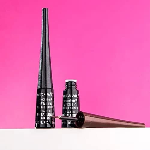 wet n wild MegaLiner Liquid Eyeliner - Black 3.5ml (0.11 Fl Oz) | High-Def Pigment for Defined Eyes thumbnail 9