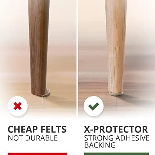 X-Protector Felt Furniture Pads 133 PCS (Brown & Beige) | Protect Hardwood, Laminate, Tile Floors thumbnail 3