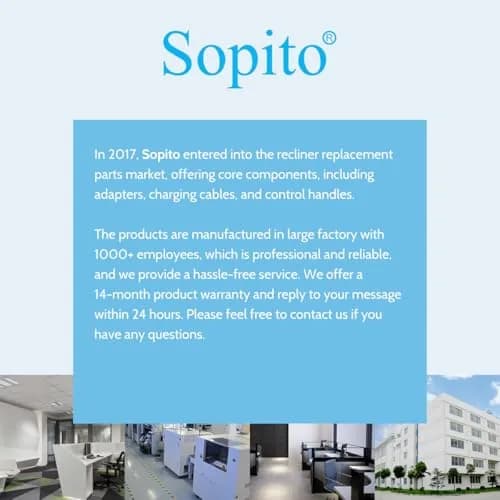 Sopito Power Recliner Power Supply 29V 58W | Universal 2-Pin AC/DC Adapter for Recliner Chairs thumbnail 9