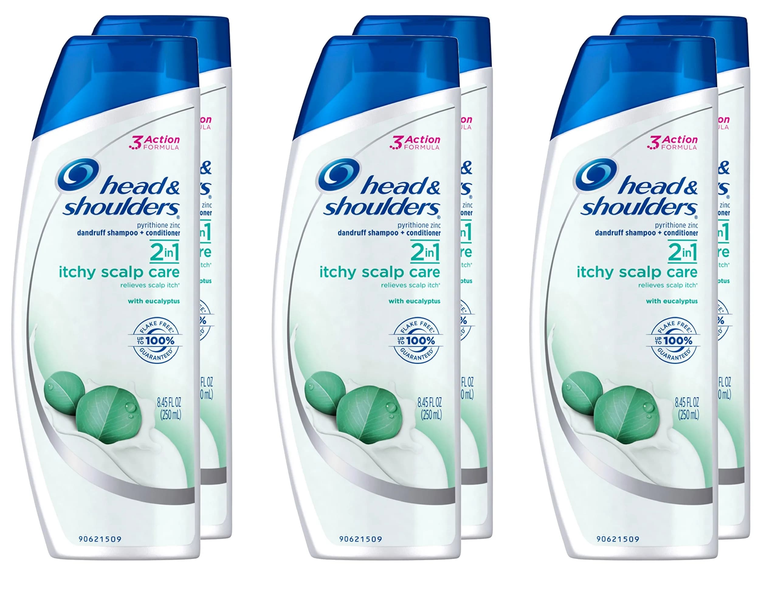 Head & Shoulders Itchy Scalp Care 2-in-1 Shampoo + Conditioner with Eucalyptus 249ml (8.45 Fl Oz) | Relieves Itch & Dandruff — 250ml