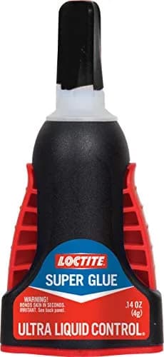 Loctite Super Glue Control Gel & Ultra Liquid 16 ml (0.28 Fl Oz) 4-Pack | Fast-Drying Adhesive for Wood, Metal, Crafts & Repair thumbnail 2