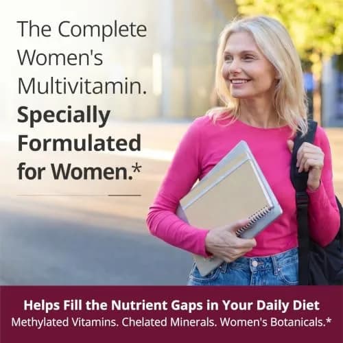 Vimerson Health Women's Multivitamin 60 Capsules | Methylated B Vitamins, Chelated Minerals, Bioavailable D3 for Focus & Energy thumbnail 2