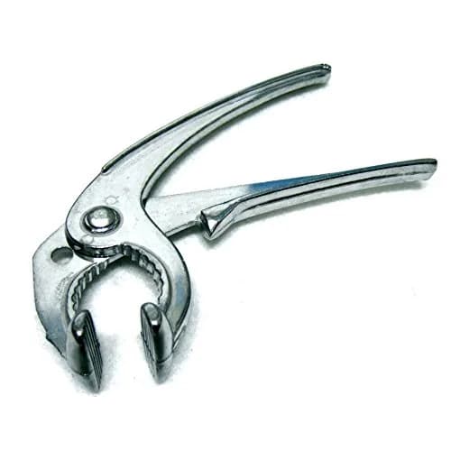 Pot Grabb Aluminum Tongs for Hot Pot & Oven, Silver | Light & Professional-Grade thumbnail 1
